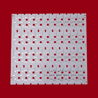 Carte de circuit imprimé LED FR-4 à haute conductivité thermique, montage SMT, pour luminaires LED, certifiée ISO/ROHS