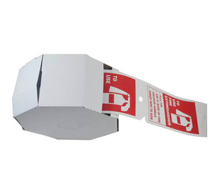 Cartoncino in PVC, etichette per estintore, leggenda "per usare l'estintore" - Product Image 4