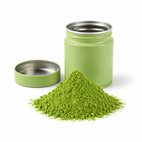 Poudre de Matcha de style européen EMT-4A, boîte de 50g, produit en poudre de thé vert pour la préparation et la fourniture de thé commercial