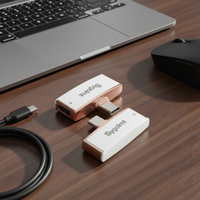 Clés USB compactes et portables en métal, neuves, disponibles en gros et personnalisables, un excellent choix pour les cadeaux d'entreprise