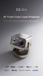 NEW Hisense Vidda C2 Ultra Beamer <strong>Optical</strong> Zoom With Subwoofer Cinema for Home Theater Triple Color Laser 4K <strong>Projector</strong> Video <strong>3D</strong>
