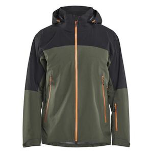 แจ็คเก็ต498019164240XS สีดำจาก blaklader-สีเขียวขึง/สนิม-7330509942710ทุกสภาพอากาศ - Product Image 1