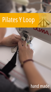 Senya Reformer Padded Y Loops Fleece Hitam Tali Tebal Berkualitas Tinggi untuk Pilates Latihan di Rumah Gym Pelatihan Tahan Lama Bantalan Tebal Aluminium - Product Image 6