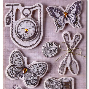 دفتر القصاصات ملصقات شفافة بالجملة الفينيل قطع قبلة مخطط ديي ملصق PVC PET ورقة - Product Image 1