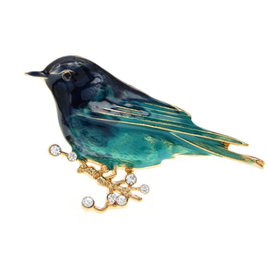 Pin de Solapa de Metal con Diseño Especial de Aves Silvestres, Pin de Esmalte Duro con Diseño de Pájaro Puffin de <span class=keywords><strong>Alaska</strong></span>, Botones y Pines - Product Image 3
