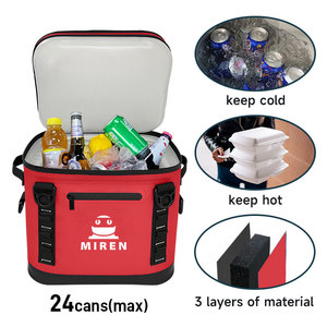 <span class=keywords><strong>MIREN</strong></span> - Mochila Nevera de Picnic Impermeable y Aislada de 14L, 840D/TPU, con Diseño Nuevo y de Buena Calidad, Retención de Hielo por 3 Días, para Alimentos, Latas y Vino - Product Image 4
