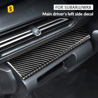 Panneau décoratif gauche en fibre de carbone ES DJWRX-103 pour Subaru WRX 2022 Accessoires d'intérieur de voiture Autocollant décoratif