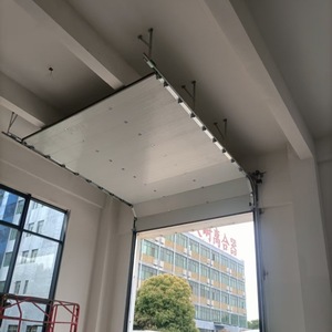 <span class=keywords><strong>Porte</strong></span> <span class=keywords><strong>sectionnelle</strong></span> industrielle électrique coupe-vent à isolation thermique, <span class=keywords><strong>prix</strong></span> usine, pour centre logistique et entrepôt - Product Image 4