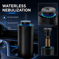Diffuseur d'arômes sans eau, portable, rechargeable, système de diffusion de parfum 20 ml pour voiture, chambre, bureau