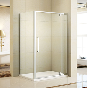 Foshan Shower <strong>Door</strong> Factory Direct Supply Custom Hotel Aluminum <strong>Frame</strong> Australia Hinge Shower <strong>Screen</strong> 6mm Modern - Product Image 1