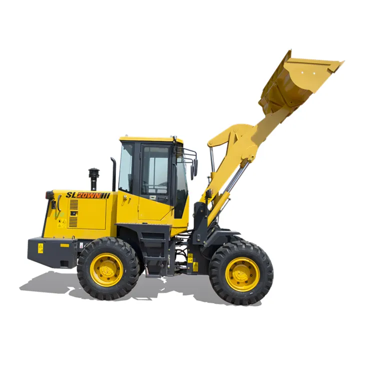 SHANTUI Cheap Price SL20WN 2 Ton mini wheel loader front end loader With Remote Control on Sale