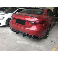 Diffuseur de pare-chocs arrière Spoiler de protection de pare-chocs Sport Kits de carrosserie en fibre de carbone 2016-2019 pour Alfa Romeo Giulia Standard