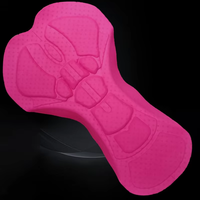 Coussin de selle de vélo en gel 3D pour femme, de haute qualité, avec impression de logo personnalisée, pour une longue durée de cyclisme