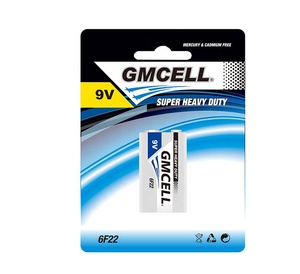 GMCELL Heavy Duty Battery Carbon Zinc Dry Battery 6F22 Battery for <b>Wireless</b> <b>Microphones</b>,Thermometer - Product Image 4