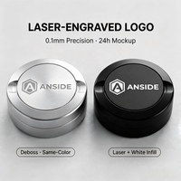 Boîte à snus en aluminium anodisé usinée sur mesure par CNC, conteneur à snus en métal, boîte à snus en acier inoxydable