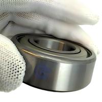 Roulement à billes à gorge profonde 6202ZZ 15x35x11mm en acier chromé AISI 52100, simple rangée, haute vitesse, pour moteur électrique