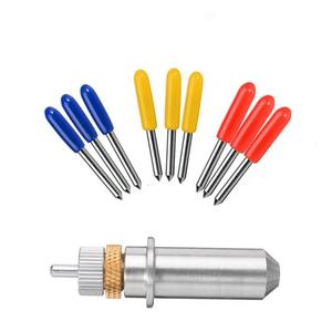 Porte-lames mixte pour lames de traceur de découpe Mimaki, <span class=keywords><strong>Roland</strong></span>, Summa, outils de fraisage et de gravure, ensemble de porte-lames - Product Image 2