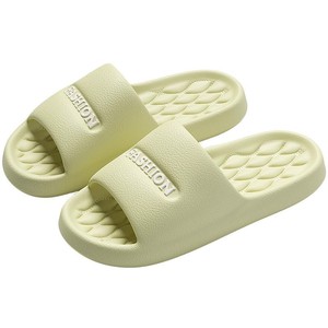 Pantoufles en cuir souple pour hommes et femmes, pantoufles d'intérieur, d'été, antidérapantes, confortables, noires, blanches, roses, vertes, 8051 - Product Image 5