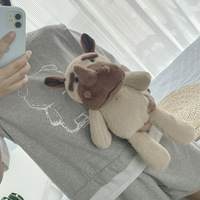 Usine OEM personnalisé Super doux jouets en peluche maille mignon thème grande taille enfants amical peluche jouet personnage/dessin