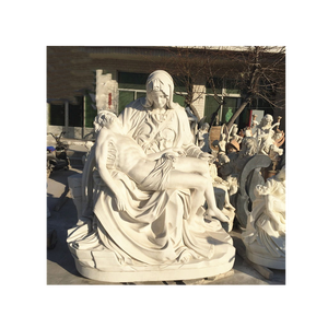 Statue en marbre Aongking <span class=keywords><strong>pieta</strong></span> statue grandeur nature à vendre - Product Image 6