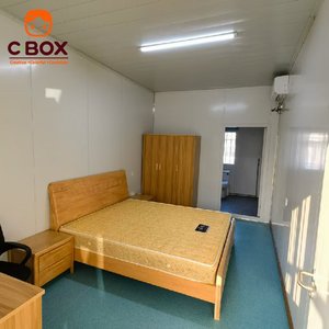 บ้านสำเร็จรูปเหล็กแบบโมดูลาร์ Cbox สำนักงานแบบแผงแซนวิช 2 ชั้น เป็นมิตรกับสิ่งแวดล้อม สร้างเร็ว ถอดประกอบได้ บ้านคอนเทนเนอร์ - Product Image 5