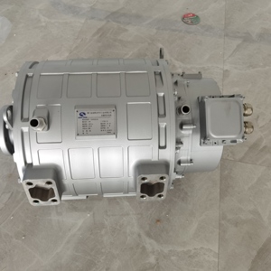 Moteur synchrone à aimants permanents (PMSM) refroidi par eau pour bus, 60KW, 80KW, 90KW, 120KW, 336VDC, 540VDC, 650V - Product Image 4