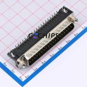 D-DMR037PM-D002 D-Sub/VGA Connector Bent Lead Through Hole Connector - Product Image 1