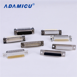 Connecteur mâle D-<span class=keywords><strong>Sub</strong></span> à angle droit 25 broches, connecteurs de contrôleurs industriels pour cartes de circuits imprimés - Product Image 1