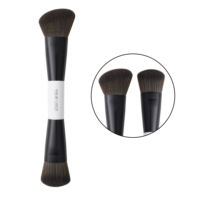 Pinceau cosmétique végétalien minimaliste avec poils synthétiques doux pour les marques de beauté écoresponsables – Fabrication OEM ODM