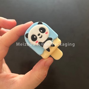 ISMAN Luxe 2g Kinderen Lollipop Lipbalsem Verpakking Siliconen Hoesje Schattig IJslolly Lipstick Doosje Plastic Groothandel Privé Label Pro - Product Image 4