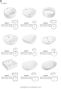 Antique <strong>Vintage</strong> <strong>Bathroom</strong> <strong>Cabinet</strong> for Hotels Single Wash Basin with Tall Countertop Project Vanity - Product Image 4