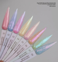 Nouvelle Arrivée Gel UV Constructeur pour Ongles Marque Privée Faible Chaleur Coloré Haute Qualité Sans Odeur Garantie 24 Mois 15ml 30ml