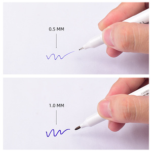 Bút đánh dấu da hình xăm có thước đo Công cụ định vị Microblading Bút đánh dấu da Bút đánh dấu lông mày - Product Image 5