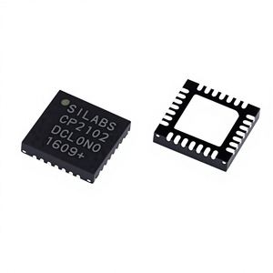 CP2102-GMR ชิ้นส่วนอิเล็กทรอนิกส์แท้ อินเทอร์เฟซ USB QFN28 CP2102 CP2102-GMR - Product Image 1