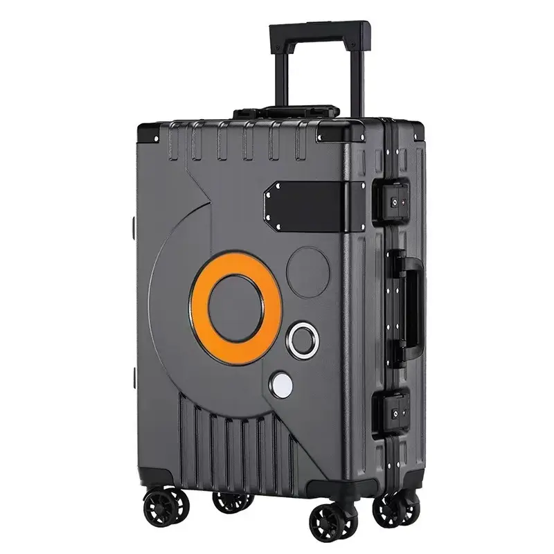 OEM/ODM высококачественный алюминиевый каркас ручной работы 20/22/24/26 дюймов Большой багажный чемодан для путешествий