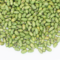 Haricots Edamame grillés à sec salés en vrac certifiés casher - Snacks sains de soja vert non-OGM