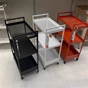 Chariot de beauté SPA moderne et simple, chariot roulant avec étagère amovible, étagère de rangement en métal pour chariot de beauté roulant - Product Image 4