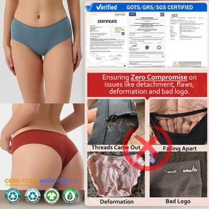 Mutandine da <span class=keywords><strong>donna</strong></span> in cotone pettinato a vita media spesse mutandine da <span class=keywords><strong>donna</strong></span> per <span class=keywords><strong>donna</strong></span> - Product Image 5