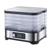 Food Dehydrator Mini Food Droger Machine Met Instelbare Temperatuurregeling Voor Gedroogde Groenten Vlees