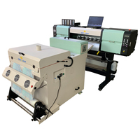 Meilleure imprimante DTF à double tête haute vitesse I3200 A2 60cm, machine d'impression, imprimante DTF pour t-shirt 60cm avec secoueur de poudre