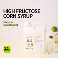 Sirop aromatisé aux fruits sur mesure pour Bubble Tea, glace pilée et café – Ingrédients en vrac pour boissons à base de fructose et de sirop de maïs (OEM)