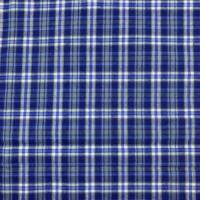 Tissu de chemise en molleton tissé à carreaux teint en fil, de haute qualité, vente en gros, 60% polyester, 40% coton, pour chemises pour femmes et hommes