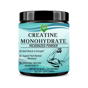 Creatina Monohidratada Micronizada de Calidad Garantizada, Suplemento de Proteína para el Desarrollo Muscular, Apoya la Recuperación Post-Entrenamiento - Product Image 1