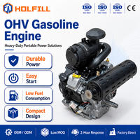 Moteur à essence polyvalent LONCIN LC2V80FD 764CC 18KW V-Twin refroidi par air, démarrage électrique, arbre à clavette 28,575 mm pour bateau