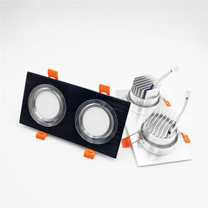 Iluminación interior Lámparas de fondo <span class=keywords><strong>LED</strong></span> <span class=keywords><strong>Cuadrado</strong></span> Regulable Empotrable <span class=keywords><strong>LED</strong></span> Downlights 14W 18W 24W COB <span class=keywords><strong>LED</strong></span> Focos de techo - Product Image 6