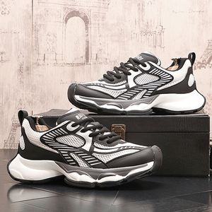 Chaussures pour hommes - Tendance été 2025 : Chaussures décontractées polyvalentes en maille respirante avec semelle souple et fonction de rehaussement confortable - Product Image 5