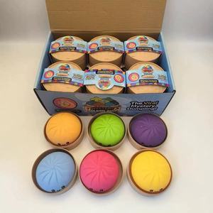 Jouets sensoriels anti-stress en TPR, en forme de boulettes à presser de couleurs unies, jouets sensoriels en forme de petits pains vapeur, jouets pour adultes pour soulager le stress - Product Image 4