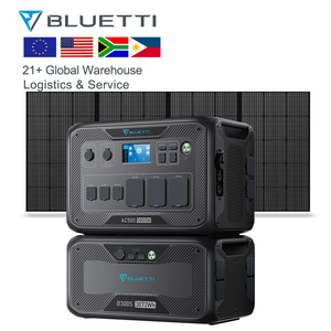 Estación de Energía Portátil <span class=keywords><strong>Bluetti</strong></span> <span class=keywords><strong>AC500</strong></span>&<span class=keywords><strong>B300S</strong></span>, Generador Solar de 5000w, Batería de Litio, Mini Camping Fuera de la Red - Product Image 1