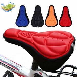 YOUME 28x16cm 4 couleurs housse <span class=keywords><strong>de</strong></span> siège <span class=keywords><strong>de</strong></span> <span class=keywords><strong>vélo</strong></span> souple 3D <span class=keywords><strong>selle</strong></span> <span class=keywords><strong>de</strong></span> <span class=keywords><strong>vélo</strong></span> pour BMX vtt VTT extérieur coussin respirant - Product Image 6