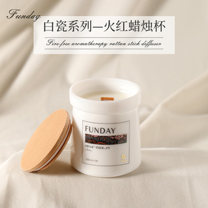 Funday Scented <b>Candle</b> 120g Minimalist Design Natural Fragrance Therapy <b>Candle</b> - Product Image 5
